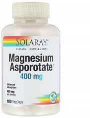 Акція на Solaray, Magnesium Asporotate, 400 mg, 180 Veg Capsules (SOR13223) від Stylus