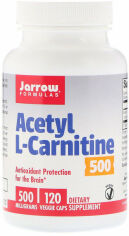 Акція на Jarrow Formulas Acetyl L-Carnitine 500 mg 120 caps Ацетил L-Карнитин від Stylus