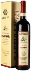 Акция на Вино Kartuli Vazi Хванчкара, красное полусладкое, 0.75л 11% (DIS4860001680320) от Stylus