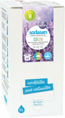 Акція на Органическое жидкое средство Sodasan Color Lavender для стирки 5 л від Stylus
