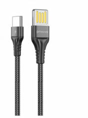Акция на Proove Usb Cable to USB-C Double Way Weft 2.4A 1m Black (CCDW20001201) от Stylus