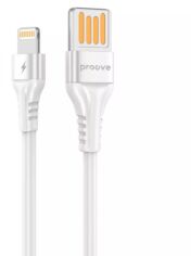 Акция на Proove Usb Cable to Lightning Double Way Silicone 2.4A 1m White (CCDS20001102) от Stylus