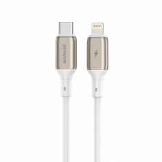 Акція на Proove Cable USB-C to Lightning Flex Metal 27W 1m White (CCFM27002102) від Stylus
