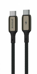 Акция на Proove Cable USB-C to USB-C Dense Metal 60w 1m Black (CCDM60002201) от Stylus