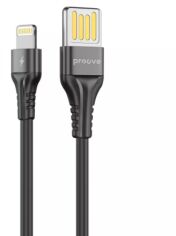 Акция на Proove Usb Cable to Lightning Double Way Silicone 2.4A 1m Black (CCDS20001101) от Stylus