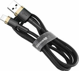 Акция на Baseus Usb Cable to Lightning 2A 3m Gold/Black (CALKLF-RV1) от Stylus