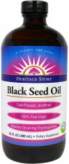 Акція на Heritage Products Black Seed Oil Масло черного тмина 480 мл від Stylus
