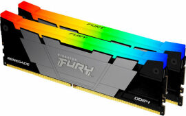 Акция на Kingston Fury 64 Gb (2x32GB) DDR4 3600 MHz Renegade Rgb (KF436C18RB2AK2/64) от Stylus