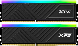 Акция на Adata 64 Gb (2x32GB) DDR4 3600 MHz Xpg Spectrix D35G Rgb Black (AX4U360032G18I-DTBKD35G) от Stylus