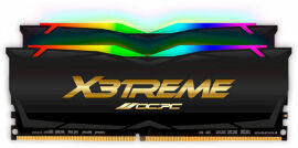 Акція на Ocpc 64 Gb (2x32GB) DDR4 3600 MHz X3 Rgb Black Label (MMX3A2K64GD436C18BL) від Stylus