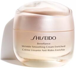 Акция на Shiseido Benefiance Wrinkle Smoothing Cream Enriched Разглаживающий крем для сухой кожи 50 ml от Stylus