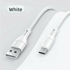 Акція на Usams Usb Cable to USB-C 1m White (US-SJ501) від Stylus