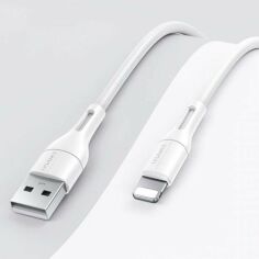 Акция на Usams Usb Cable to Lightning 1m White (US-SJ500) от Stylus