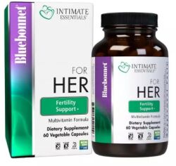Акция на Bluebonnet Nutrition Intimate Essenitals For Her Fertility Support Multivitamins Комплекс для Нее, поддержка фертильности 60 вегетарианских капсул от Stylus