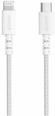 Акция на Anker Cable USB-C to Lightning Powerline Select+ 1.8м White (A8618H21) от Stylus