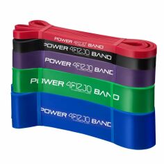 Акция на 4FIZJO Power Band петля для фитнеса 5 шт 6-46 кг (4FJ0001) от Stylus