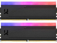 Акция на Goodram 64 Gb (2x32GB) DDR5 6400 MHz Irdm Rgb Black (IRG-64D5L32/64GDC) от Stylus