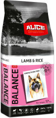 Акція на Alice Balance Lamb and Rice 17 кг від Stylus