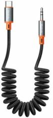 Акція на Mcdodo Digital Audio Coiled Cable Aux USB-C to 3.5mm 1.8m Black від Stylus