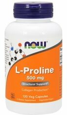 Акция на Now Foods L-Proline 500 mg 120 veg caps от Stylus