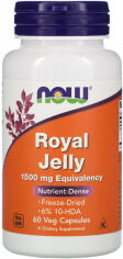 Акція на Now Foods Royal Jelly, 1,500 mg, 60 Veg Capsules (NF2565) від Stylus