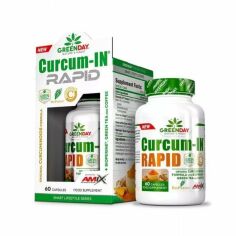Акция на Amix Nutrition GreenDay Curcum-IN Rapid Куркумин 60 капсул от Stylus