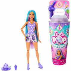 Акція на Кукла Barbie Pop Reveal Сочные фрукты Виноградная содовая (HNW44) від Stylus