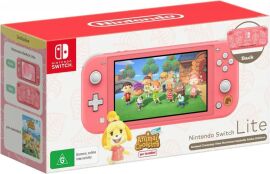 Акция на Nintendo Switch Lite Animal Crossing: New Horizons Isabelle Aloha Edition от Stylus