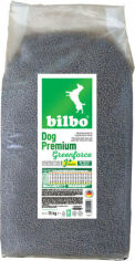 Акция на Сухой корм Bilbo Dog Premium Greenforce Aktiv + Junior для взрослых собак и щенков 15 кг (40155980204280) от Stylus