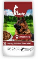 Акция на Сухой корм Dasty для собак с говядиной 10 кг (5999569661294) от Stylus
