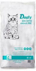Акция на Сухой корм Dasty для взрослых кошек мясной микс 10 кг (4820259650063) от Stylus