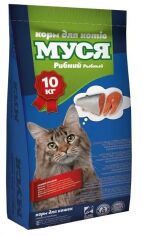 Акция на Сухой корм для котов Муся Рыбный 10 кг (4820097803706) от Stylus