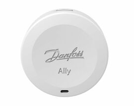 Акція на Комнатный датчик Danfoss Ally Room Sensor, Zigbee, 1 x CR2450, белый від Stylus