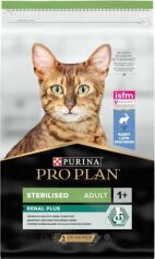 Акция на Сухой корм для котов Pro Plan Sterilised Adult Renal Plus с кроликом 10 кг (7613033566486) от Stylus
