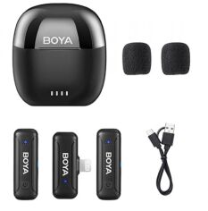 Акция на Boya BY-WM3T-D2 charging case (Lightning) от Stylus