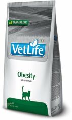 Акція на Сухой лечебный корм для кошек Farmina Vet Life Obesity для снижения лишнего веса с мясом птицы 2 кг (167?474) від Stylus