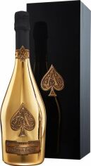 Акція на Шампанское Armand de Brignac Gold, белое брют, 0.75л 12.5%, в подарочной коробке (BDA1SH-SAB075-001) від Stylus