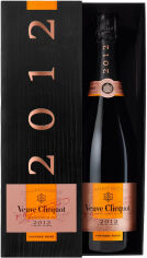 Акция на Шампанское Veuve Clicquot Vintage Rosé 2012, розовое брют сухое, 0.75л 12%, в подарочной упаковке (BDA1SH-SVC075-022) от Stylus