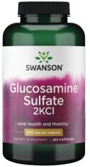 Акция на Swanson Glucosamine Sulfate 2KCI Сульфат глюкозамина 500 мг 250 капсул от Stylus