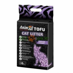 Акція на Наполнитель для кошачьего туалета AnimAll Тоффу Лаванда 4.66 кг від Stylus