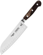Акція на Нож Tramontina Century Wood Сантоку 17.8 см (21542/197) від Stylus
