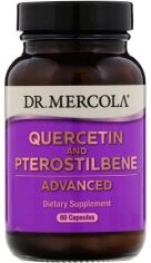 Акція на Dr. Mercola Quercetin and Pterostilbene 250 mg / 25 mg Кверцетин и птеростильбен 60 капсул від Stylus