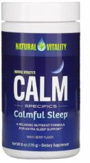 Акція на Natural Vitality Calm Specifics Calmful Sleep Напиток для спокойного сна, вкус ягод 170 гр від Stylus
