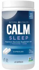 Акция на Natural Vitality Calm Sleep Magnesium Glycinate Спокойный сон с глицинатом магния и бергамотом 60 вегетарианских капсул от Stylus
