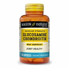 Акция на Mason Natural Glucosamine Chondroitin Regular Strength Глюкозамин и Хондроитин 100 капсул от Stylus