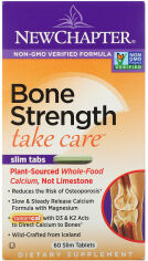 Акція на New Chapter, Bone Strength Take Care, 60 Slim Tablets (NCR-0407) від Stylus
