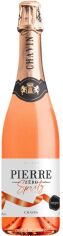 Акция на Игристое вино безалкогольное Pierre Zero Rosе Sparkling розовое полусладкое 0.75 % (WHS3663852011760) от Stylus