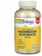 Акція на Solaray Magnesium Glycinate Магний глицинат 350 mg 240 Vegetarian Capsules (SOR19875) від Stylus