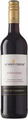 Акция на Вино Sunset Creek Zinfandel California, красное сухое, 0.75л 13.5% (PRV4006542062830) от Stylus