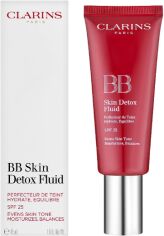 Акция на Clarins Bb Skin Detox Fluid 02 Medium BB-флюид с эффектом детокса для лица 45ml от Stylus